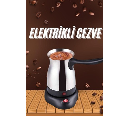 Elektrikli Türk Kahvesi Makinesi Elektrikli Cevze Telveli