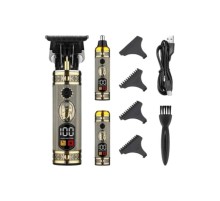 Erkeklere Özel 3 Başlıklı Tıraş Makinesi Saç Sakal Ense Kulak Tıraşına Uygun