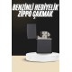 Erkeklere Özel Hediyelik Eşya Metalik Benzinli Çakmak Doldurulabilir