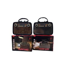Eskitme Nostalji Tasarımlı Bluetoothlu Nostalji Radyo Ahşap Nostaljik Görünümlü