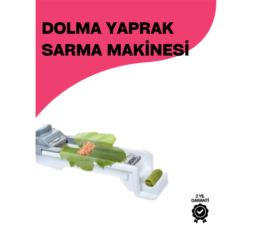 Ev Tipi Yaprak Sarma Aparatı – Dakikalar İçinde Tepsi Tepsi Sarma Hazırlayın