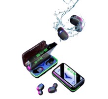 Extra Bass Kablosuz Kulaklık Işıklı Bluetooth Kulaklık Powerbank Özellikli