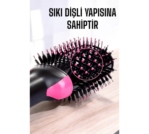 Fön Tarak Elektriklenmeyi Önleyen ve Parlaklık Veren Saç Şekillendirici