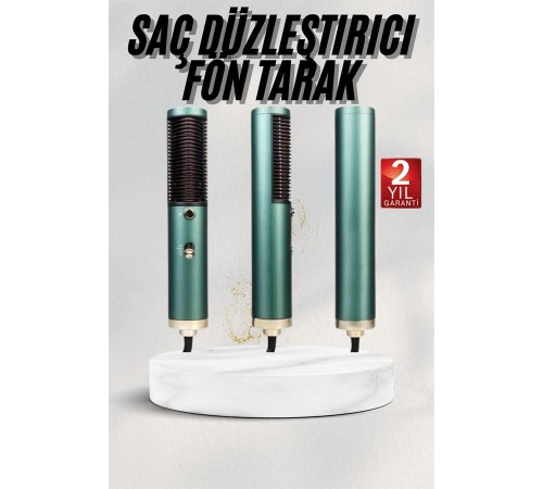 Fön Tarak Saç Düzleştirici Saç Kurutma Makinesi Sıcak Hava Fırçası