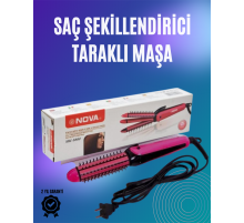 Fön ve Tarama İşlemini Birleştiren Pratik Saç Tarağı