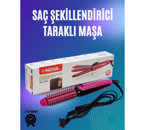 Fön ve Tarama İşlemini Birleştiren Pratik Saç Tarağı