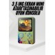 Game Box Oyun Konsolu 500 Retro Oyunlu Mini Taşınabilir 3 İnç