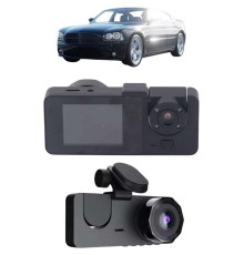 Gece Görüşlü DVR 3 Lensli Araç İçi Sürüş Kamerası Video Kaydedici