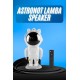 Gece Lambası Astronot Bluetooth Hoparlörlü Galaksi Işık Projektörü