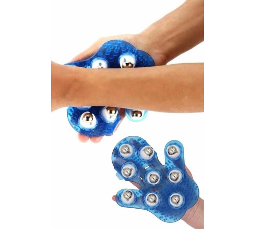 Giyilebiilir Masaj Eldiveni 9 Bilyeli Tüm Vücut Masajına Uygun