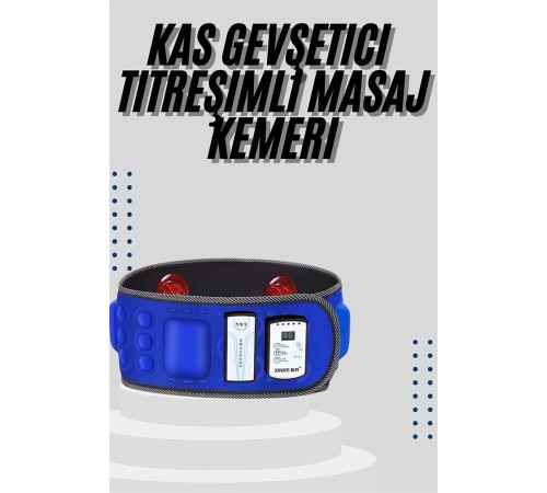 Göbek İnceltme Kemeri Kas Gevşetici Masaj Aleti Titreşimli Masaj Kemeri
