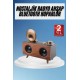 Gramafon Radyo Bluetooth Hoparlör Nostaljik Radyo FM Radyo