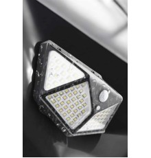 Güneş Enerjili Bahçe Aydınlatma Lambası Solar 100 Led Lamba