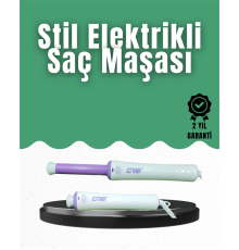 GW Taşınabilir Saç Maşası – 360° Döner Kablo, Negatif İyonlu Seramik Teknoloji