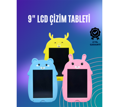 Hafif ve Kompakt Tasarımlı Kağıtsız LCD Yazı Tahtası
