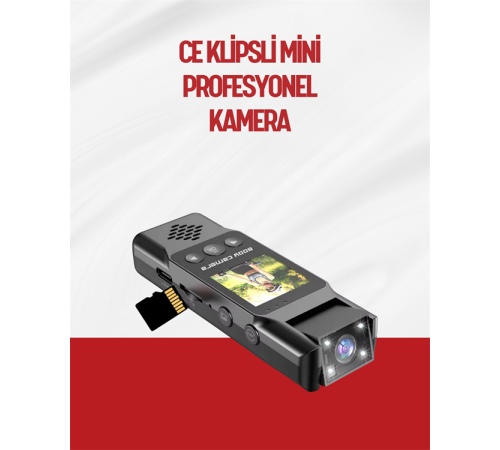Hareket Algılayıcılı Taşınabilir Mini Kamera – 3MP Fotoğraf, Düşük Güç Tüketimi