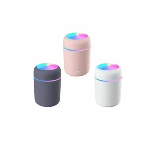 Hava Nemlendirici Buhar Makinesi Led Işıklı USB Dekoratif Nemlendirici