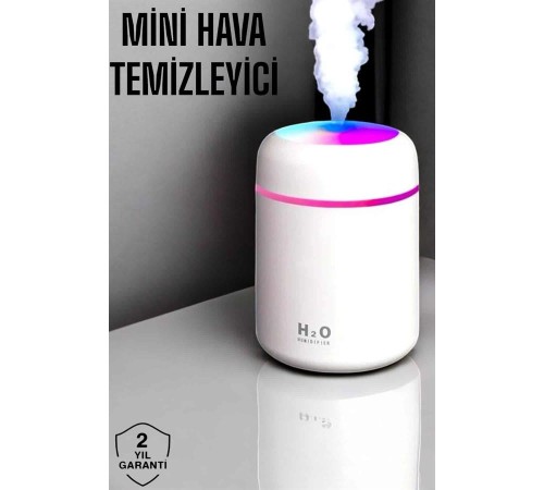Hava Nemlendirici Ultrasonik Mini Hava Temizleyici Aromaterapi