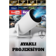 HDMI ve Full HD Teknolojili 160 ANSI Lümen Kablosuz Projeksiyon