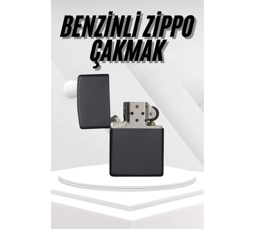Hediyelik Zarif Model Siyah Benzinli Çakmak Hediyelik Zarif Model Siyah Benzinli Çakmak