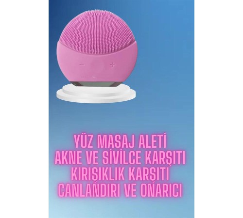 İkili Cilt Bakım Seti 5 Başlıklı Yüz Temizleme ve Masaj Aleti Canlandırıcı ve Onarıcı