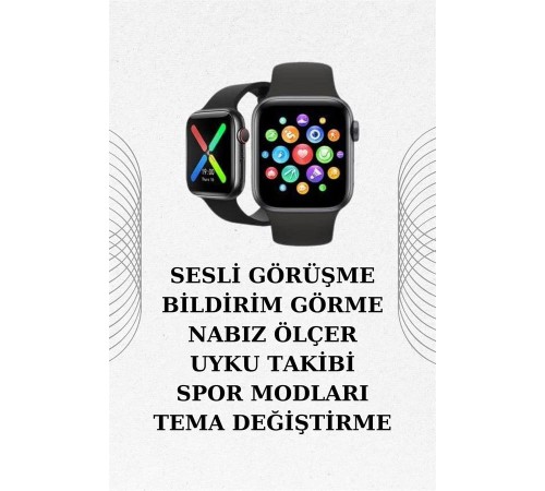 İkili Set Dev Kampanya Ucuz Kulaklık Ucuz Akıllı Saat Gürültü Önleyici Uzun Pil Ömrü
