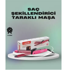 Isı Koruyucu ve Sabitleyici Özellikli Profesyonel Saç Maşası