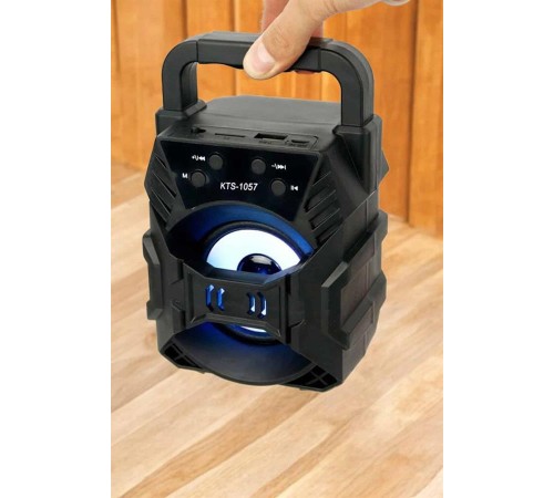 Işıklı Bluetooth Hoparlör Müzik ve Renkli Işık Taşınabiilir