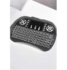 Işıklı Kablosuz Mini Q Klavye Tüm Cihazlara Uyumlu