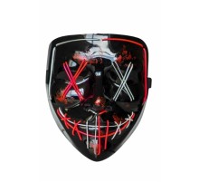 Işıklı Led Maske Parti Eğlence Maskesi Hallowen Neon Maske