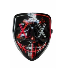 Işıklı Led Maske Parti Eğlence Maskesi Hallowen Neon Maske
