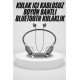 Kablolu Bluetooth Kulaklık Kulak İçi 120 Saat ANC Özelliği Uzun Ömürlü