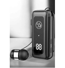 Kablolu Makaralı Bluetooth Kulaklık Uzun Pil Ömrü Dijital Göstergeli