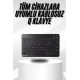 Kablosuz Bluetooth Bağlantılı Taşınabilir Q Klavye Tüm Cihazlara Uyumlu