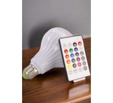 Kablosuz Bluetooth Hoparlör Led Lamba