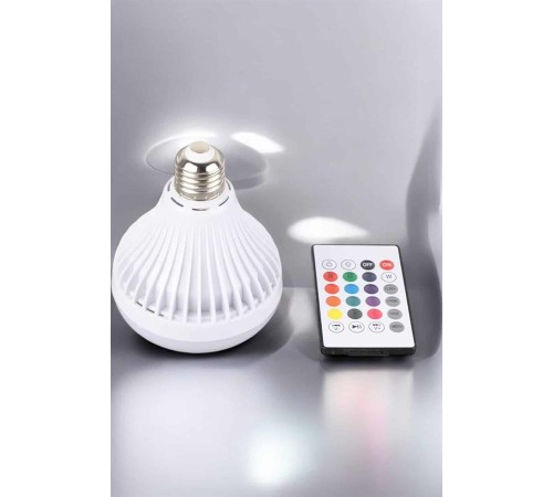 Kablosuz Bluetooth Hoparlör Led Lamba