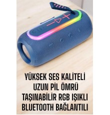 Kablosuz Bluetooth Hoparlör Uzun Pil Ömrü Taşınabilir