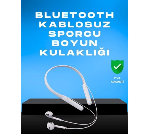 Kablosuz Bluetooth Kulaklık – Boyun Askılı, 100 Saat Pil Ömrü
