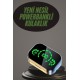 Kablosuz Bluetooth Kulaklık Çift Telefon Destekli Powerbankli Dijital Göstergeli