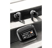 Kablosuz Bluetooth Kulaklık Ekranlı Uzun Şarj Süreli ANC Destekli
