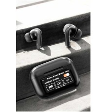 Kablosuz Bluetooth Kulaklık Ekranlı Uzun Şarj Süreli ANC Destekli
