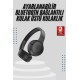 Kablosuz Bluetooth Kulaklık Kulak Üstü Ayarlanabilir Uzun Ömürlü