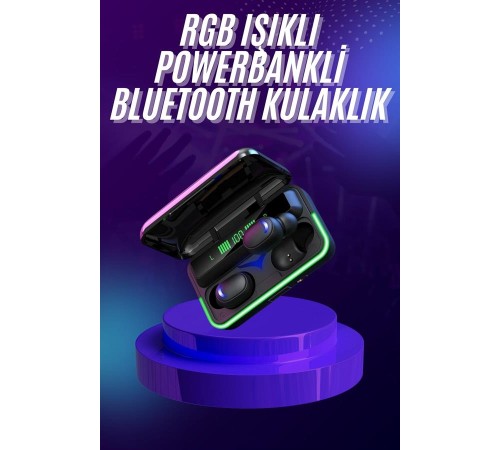 Kablosuz Bluetooth Kulaklık Rgb   Kulaklığı Gecikme Önleyici