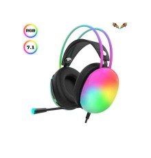 Kablosuz Bluetooth Kulaklık RGB Işıklı Kulak Üstü 5.3 Bluetooth Bağlantılı