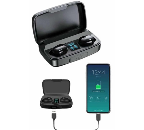 Kablosuz Dijital Göstergeli Çağrı Cevaplayabilen TWS 5.0 Bluetooth Kulaklık
