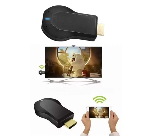 Kablosuz HDMI Wifi Görüntü Aktarıcı Tüm Cihazlara Uyumlu