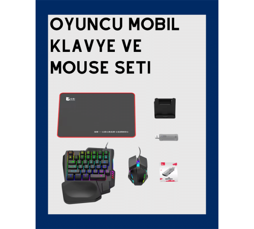 Kablosuz Mobil Oyun Kiti – 5 Parça Tam Set