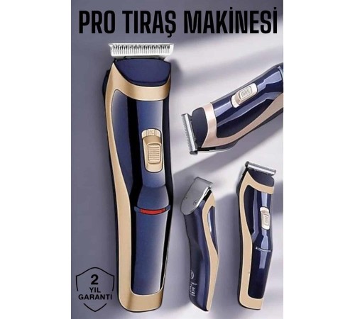 Kablosuz Tıraş Makinesi Hızlı Şarj ve Uzun Süreli Kullanım, Sessiz ve Güçlü Motor
