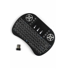 Kablosuz Türkçe Q Klavye RGB Işıklı Televizyon Ps3 Dokunmatik Mouse