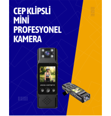 Kablosuz WiFi Bağlantılı Full HD Mini Kamera – Döngüsel Kayıt ve Hareket Algılama Özellikli
